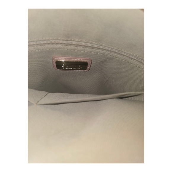 Nwot Furla Agata Saffiano Leather Italian Designer Purse dusty rose - Picture 6 of 12